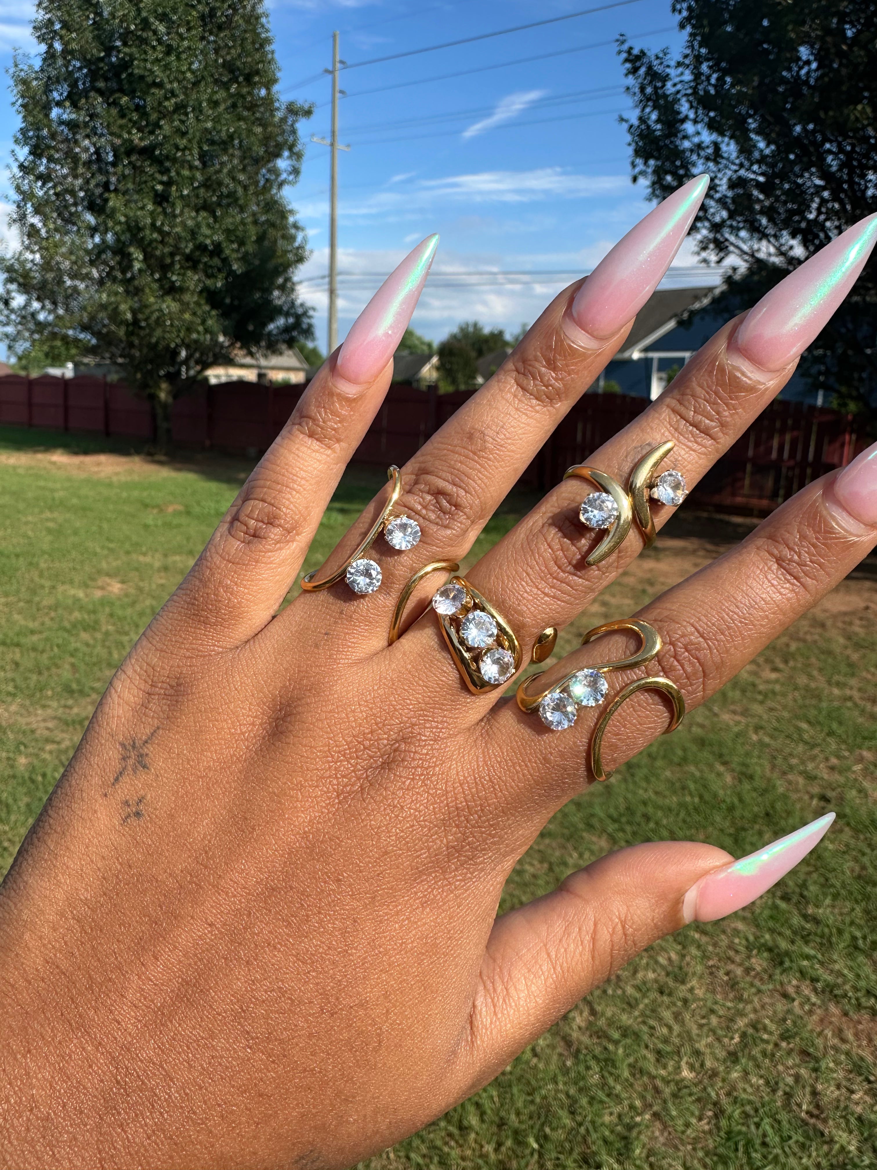 "Get IT Girl" Ring Set