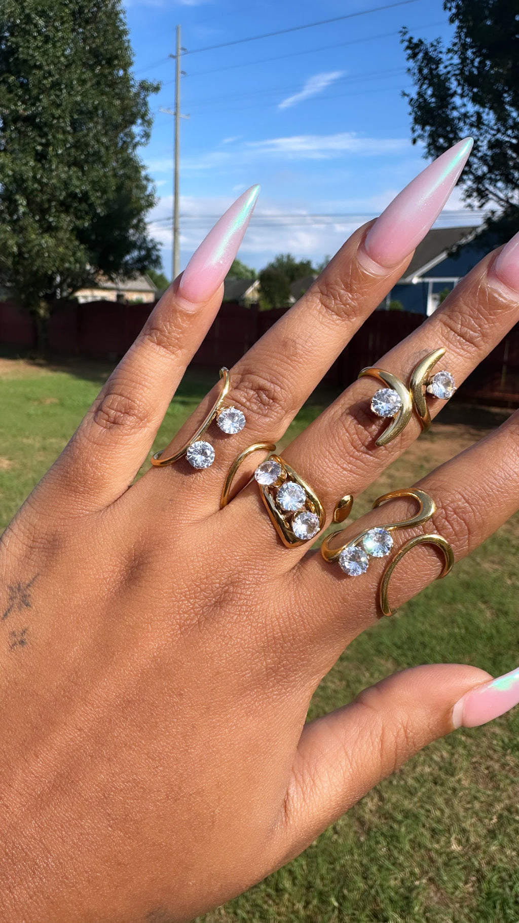 "Get IT Girl" Ring Set
