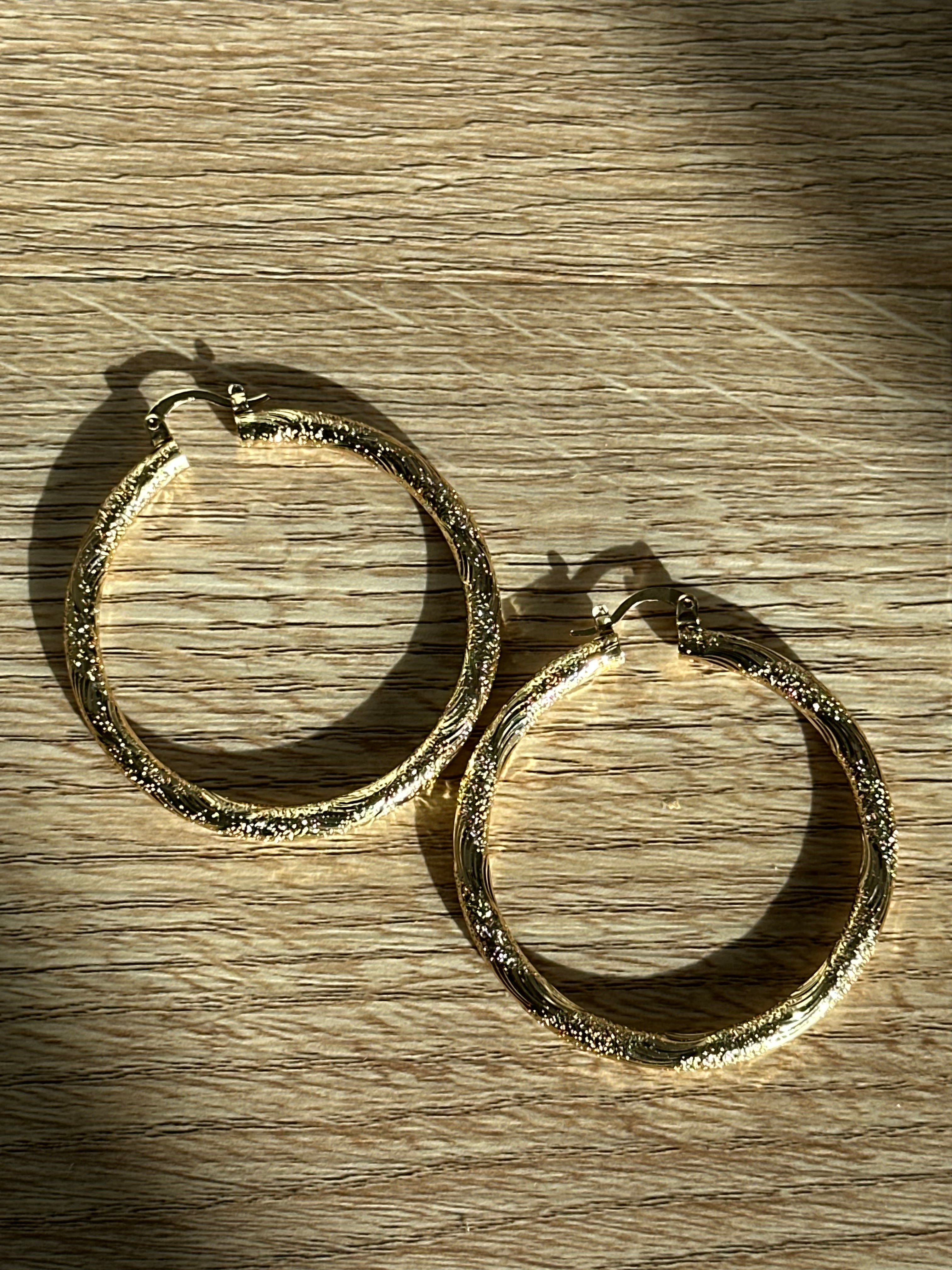“Everyday…” Hoop Earrings 53MM