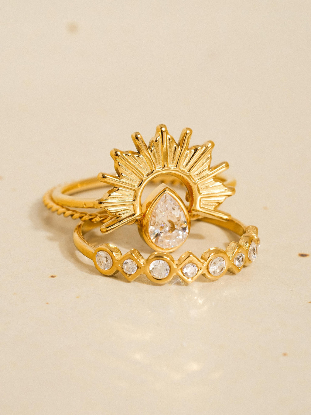 "Sunshine Glee" Ring