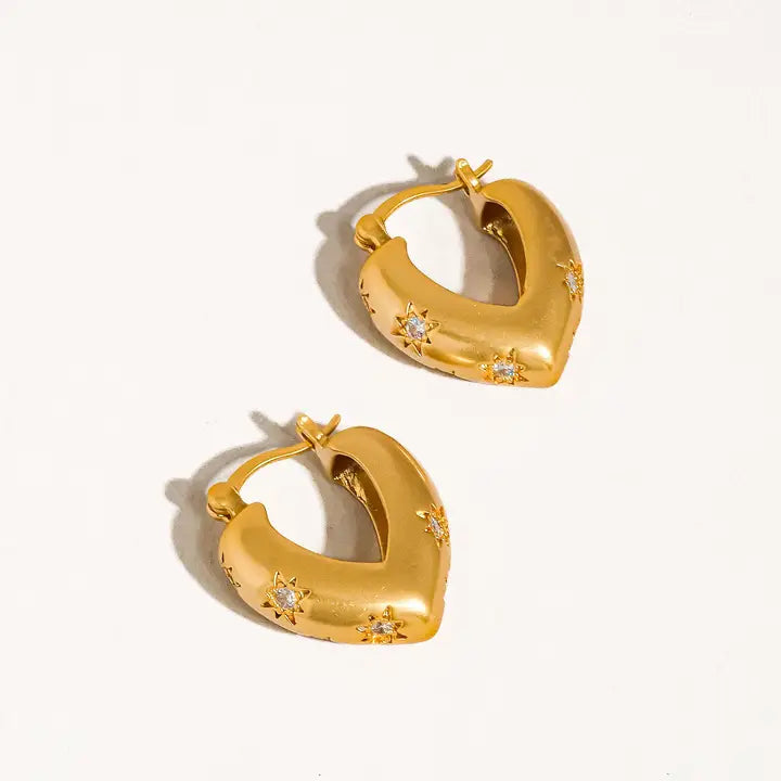 "Unbreakable Heart" Earrings