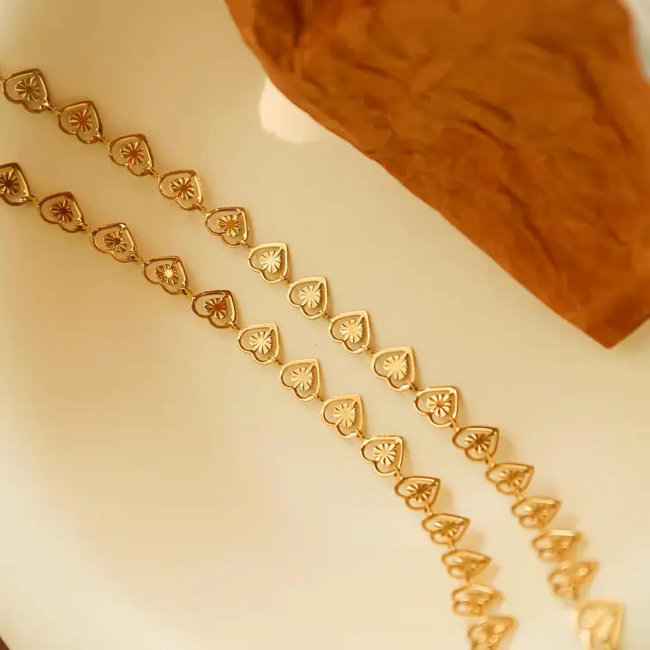 "Choke Me Heart " Choker Necklace