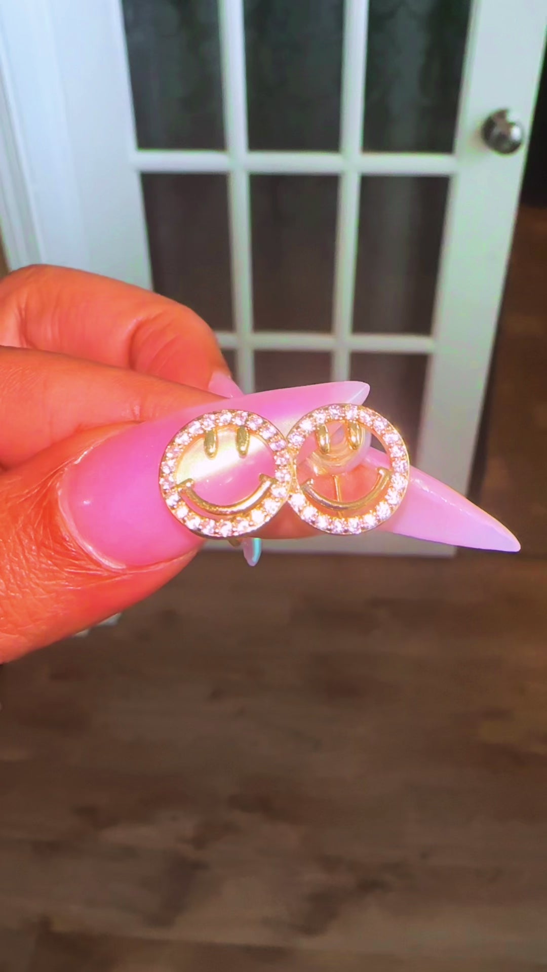 “Smile” Slide-On Earrings