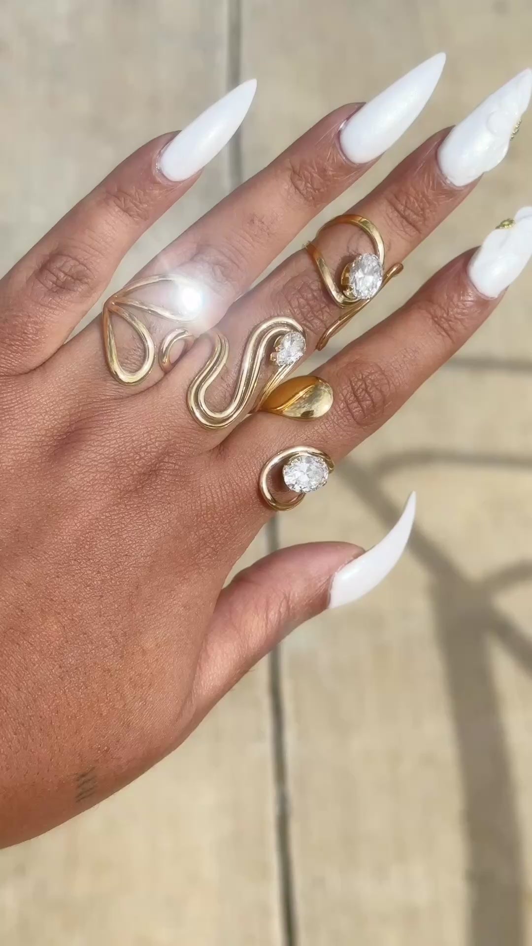 "Get IT Girl" Ring Set