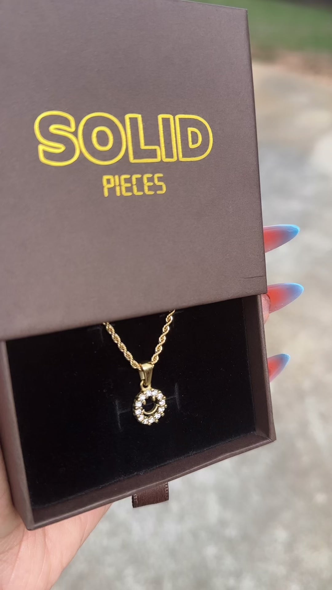 “Made You Smile” Necklace