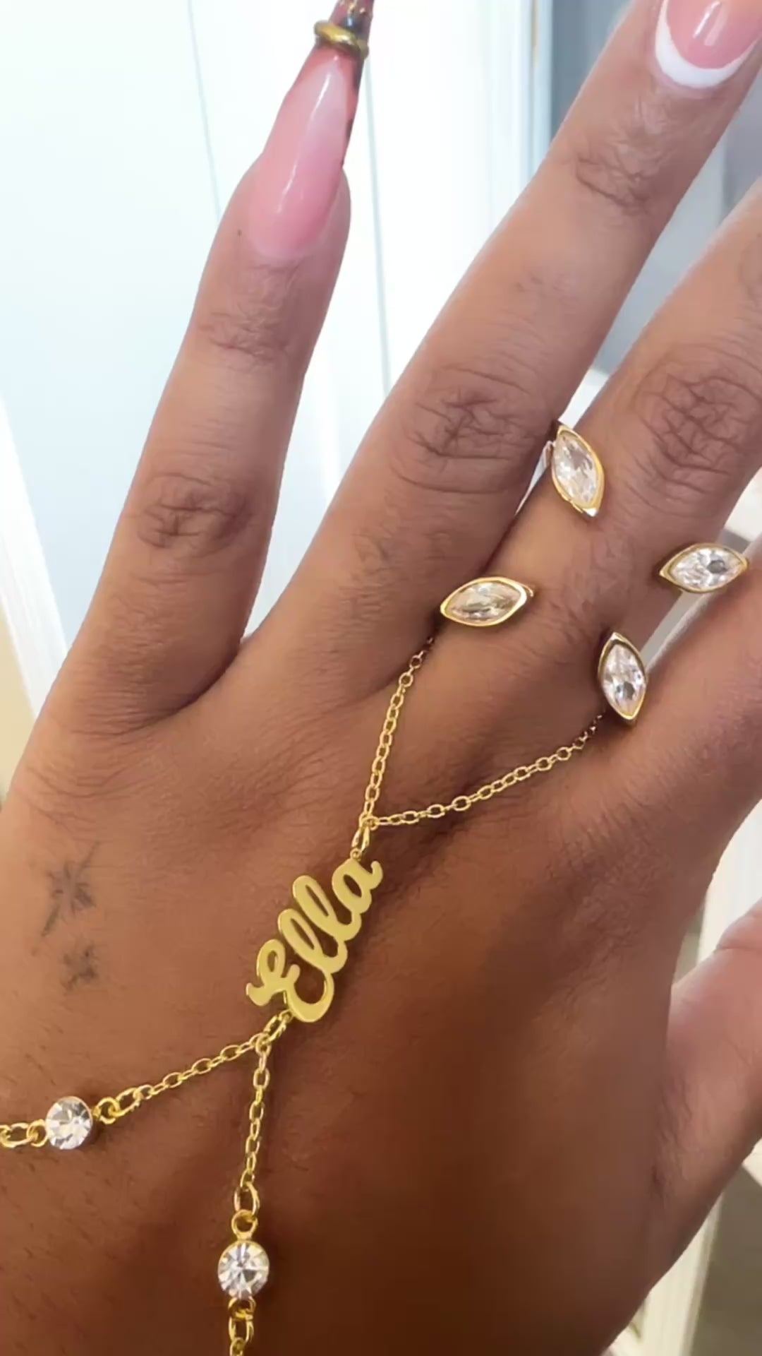 “Personal Touch” Custom Hand Chain