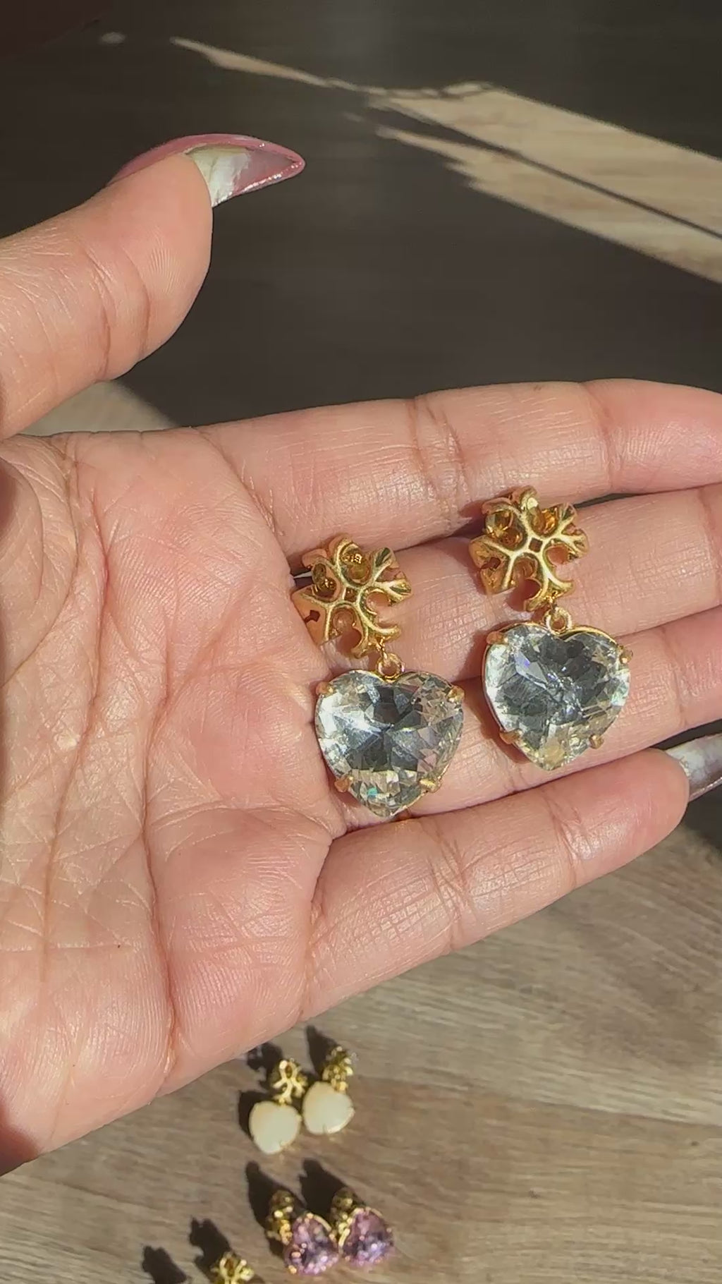 “Tory’s Heart” Earrings