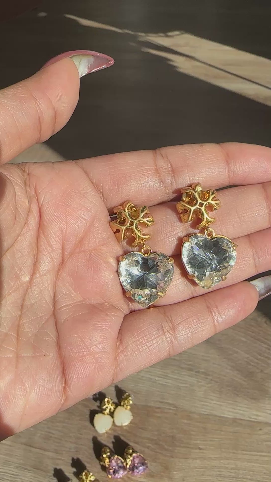 “Tory’s Heart” Earrings