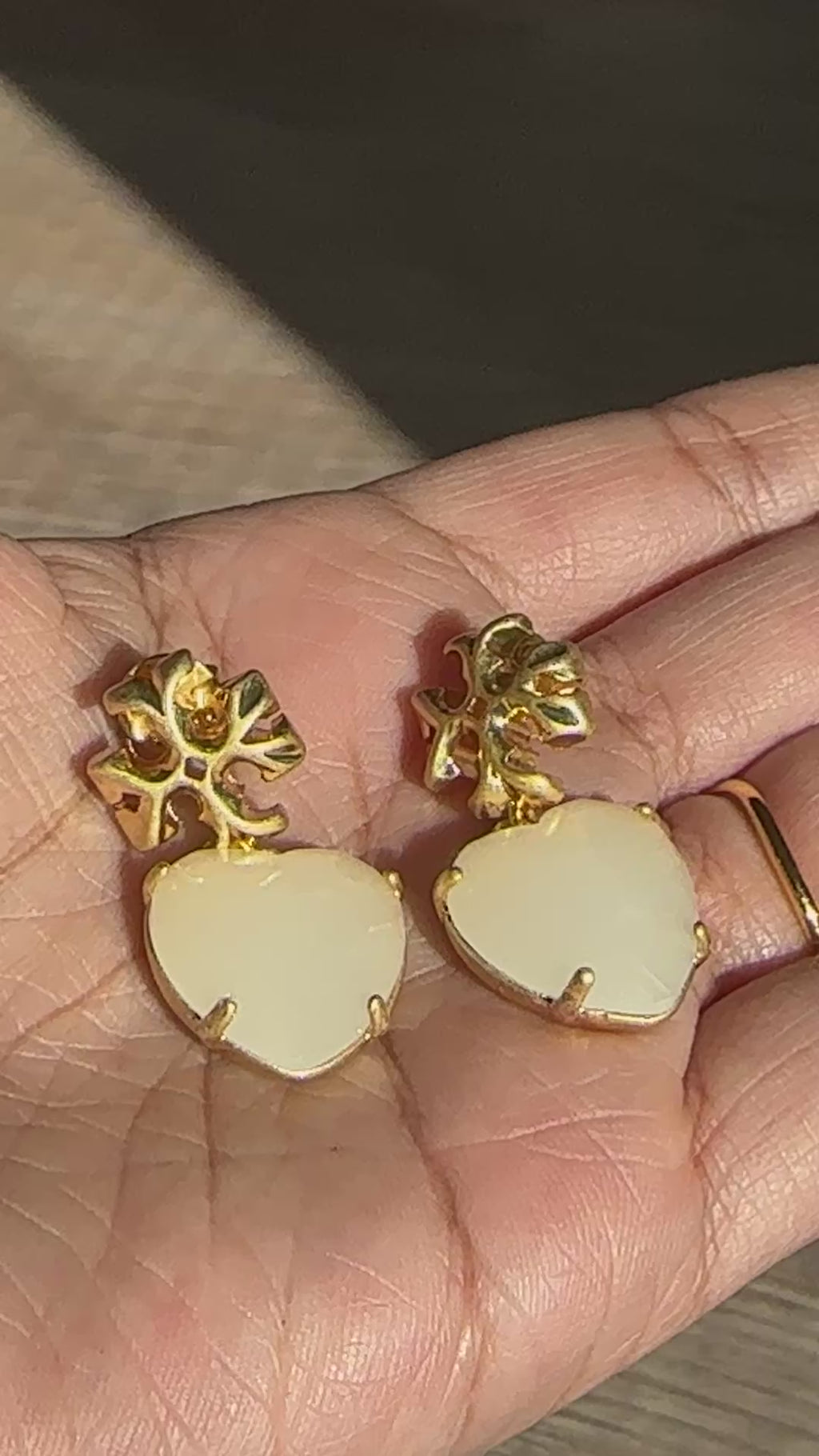 “Tory’s Heart” Earrings
